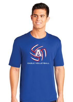 Allen Volleyball - Swirl - Dri-Fit Short Sleeve