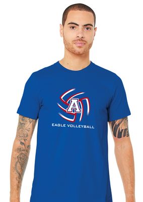 Allen Volleyball - Swirl - Bella+Canvas Short Sleeve