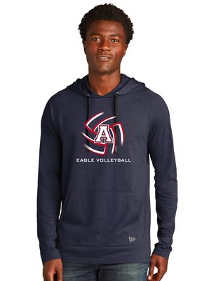Allen Volleyball - Swirl - Tri-Blend Hoodie