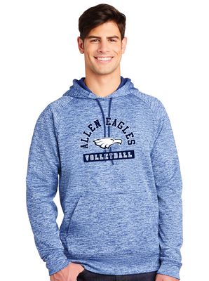 Allen Volleyball - Varsity - Electric Dri-Fit Hoodie