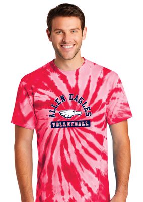 Allen Volleyball - Varsity - Tie Dye Short Sleeve
