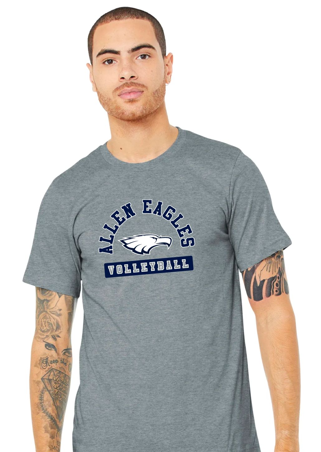 Allen Volleyball - Varsity - Bella+Canvas Short Sleeve