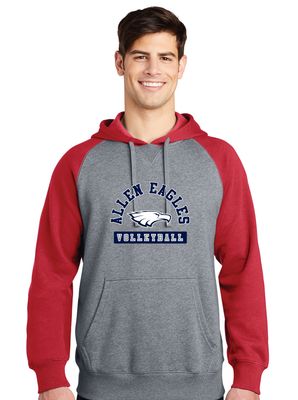 Allen Volleyball - Varsity - Raglan Hoodie