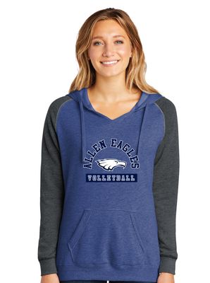 Allen Volleyball - Varsity - Lightweight Raglan Hoodie