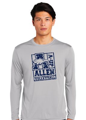 Allen Volleyball - Stamp - Dri-Fit Long Sleeve