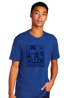 Allen Volleyball - Stamp - Next Level Short Sleeve