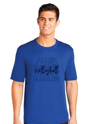 Allen Volleyball - Repeat - Dri-Fit Short Sleeve