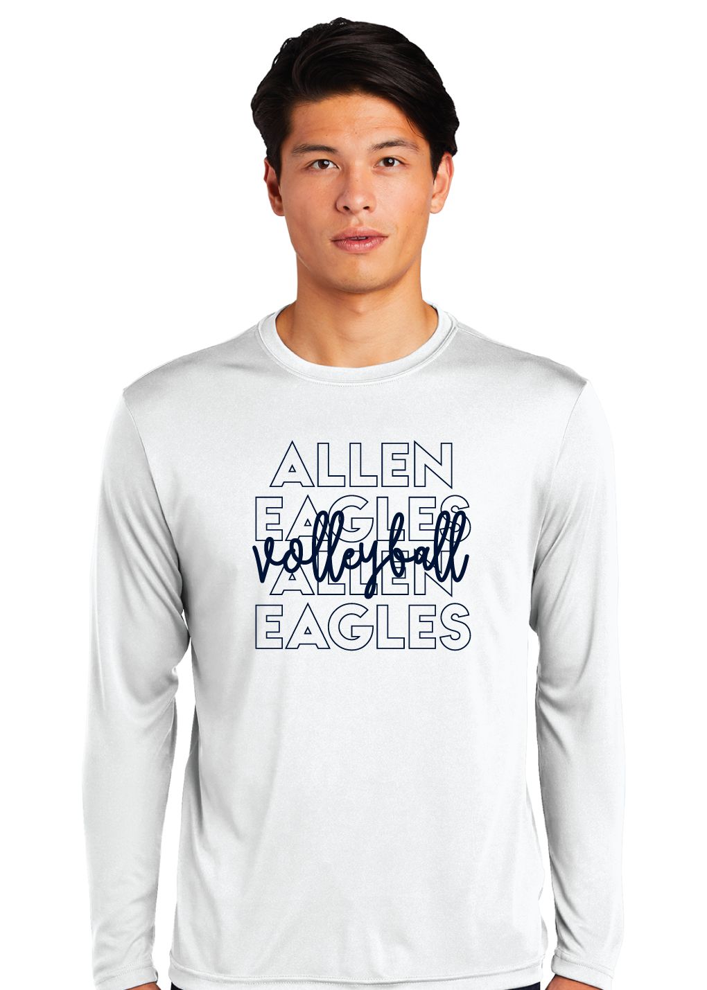 Allen Volleyball - Repeat - Dri-Fit Long Sleeve