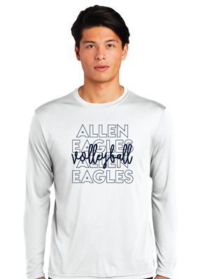 Allen Volleyball - Repeat - Dri-Fit Long Sleeve