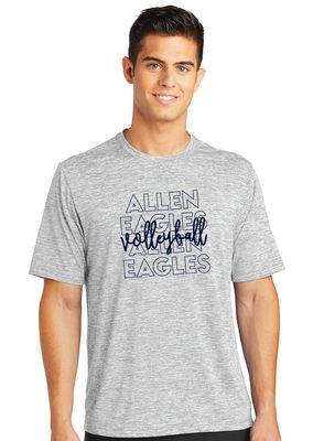 Allen Volleyball - Repeat - Electric Dri-Fit Short Sleeve