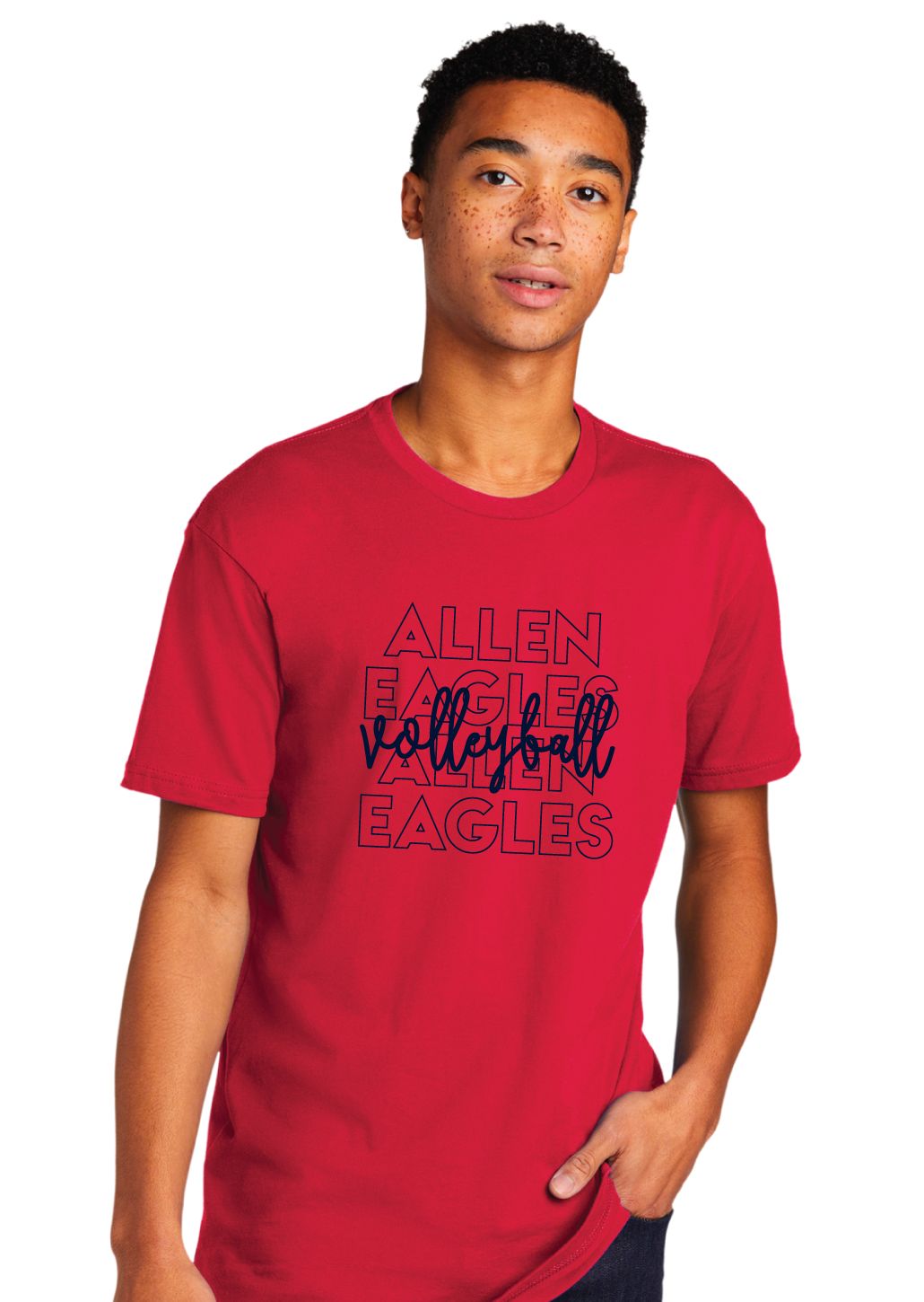 Allen Volleyball - Repeat - Next Level Short Sleeve