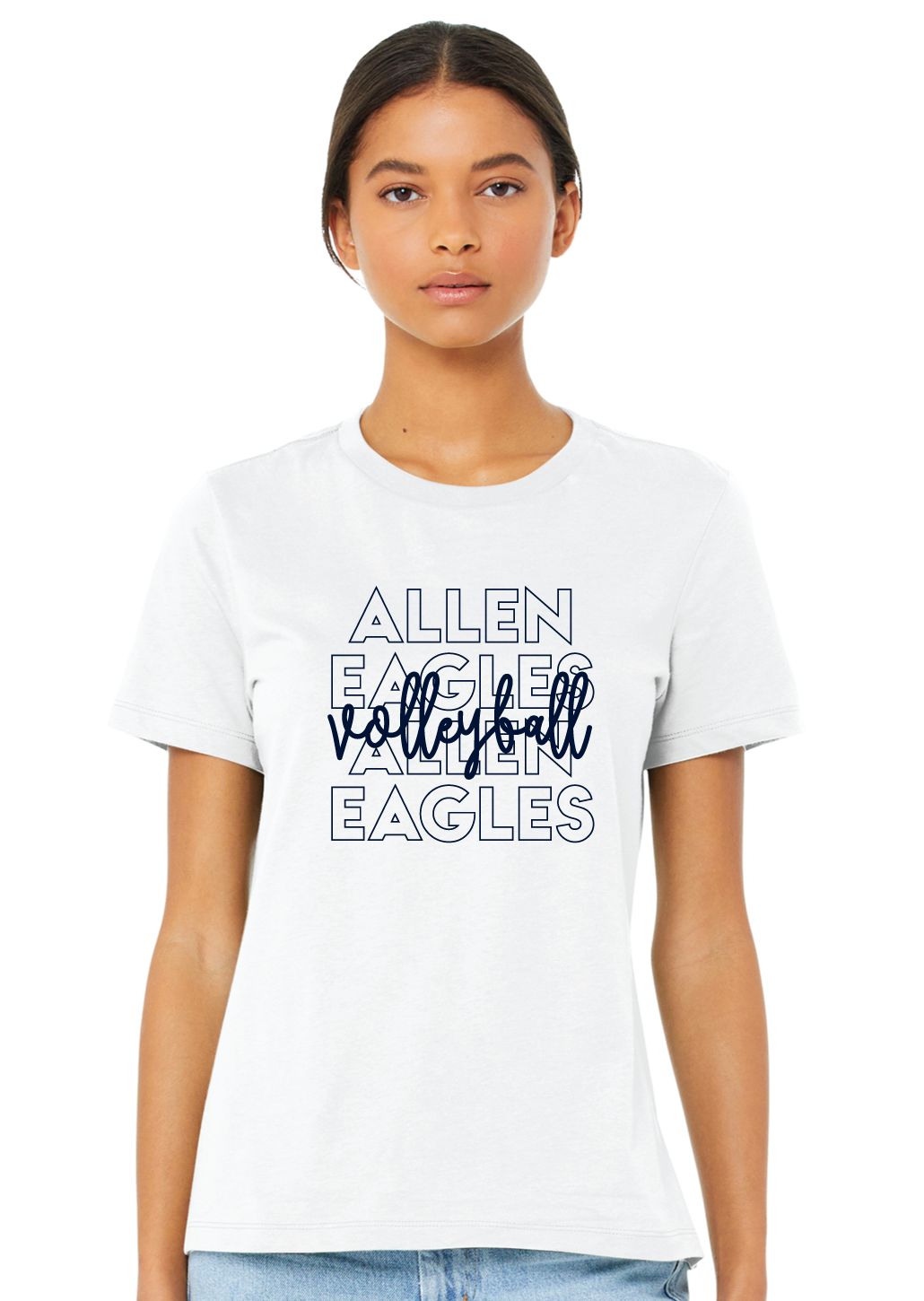 Allen Volleyball - Repeat - Bella+Canvas Ladies
