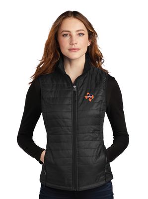 Ladies Packable Puffy Vest