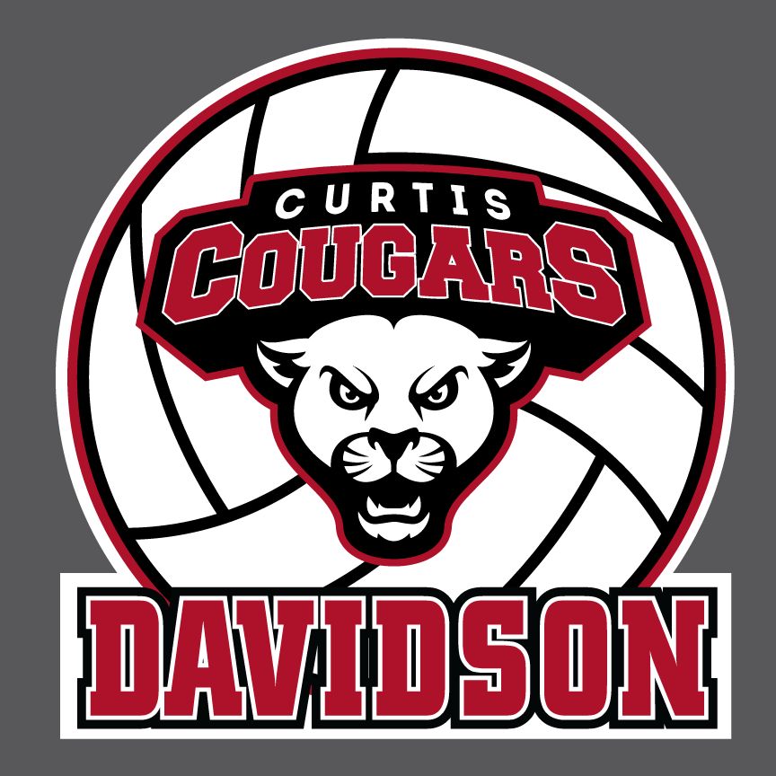 Curtis Cougars Volleyball - Yard Sign