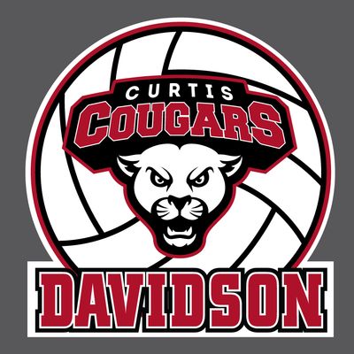 Curtis Cougars Volleyball - Yard Sign