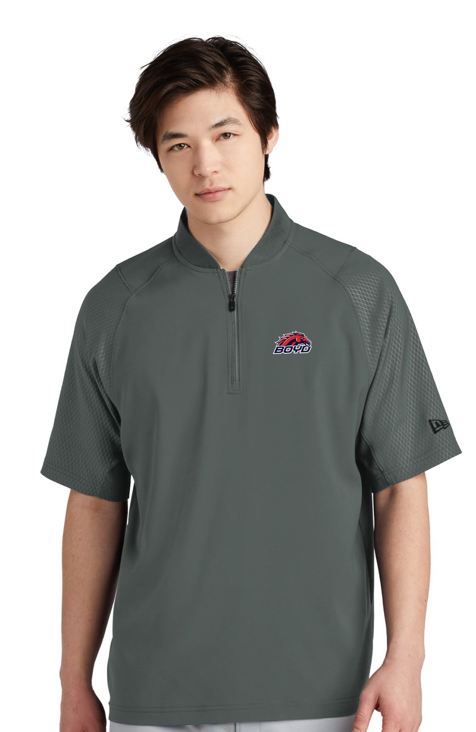 New Era® Short Sleeve 1/4-Zip Jacket