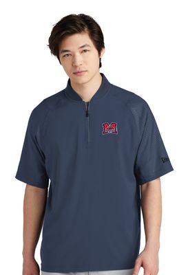 New Era® Short Sleeve 1/4-Zip Jacket
