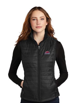 Ladies Packable Puffy Vest