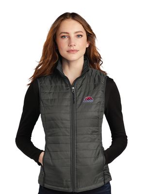 Ladies Packable Puffy Vest