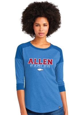 Green Explorers - Allen Fade - 3/4 Sleeve Baseball Raglan Hoodie