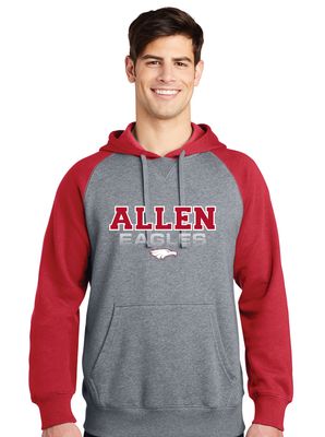 Green Explorers - Allen Fade - Raglan Hoodie
