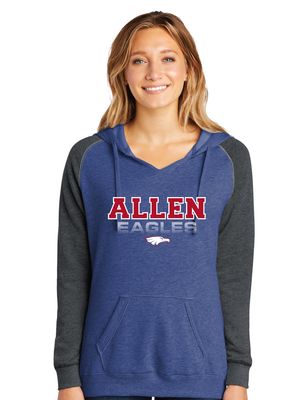 Green Explorers - Allen Fade - Lightweight Raglan Hoodie