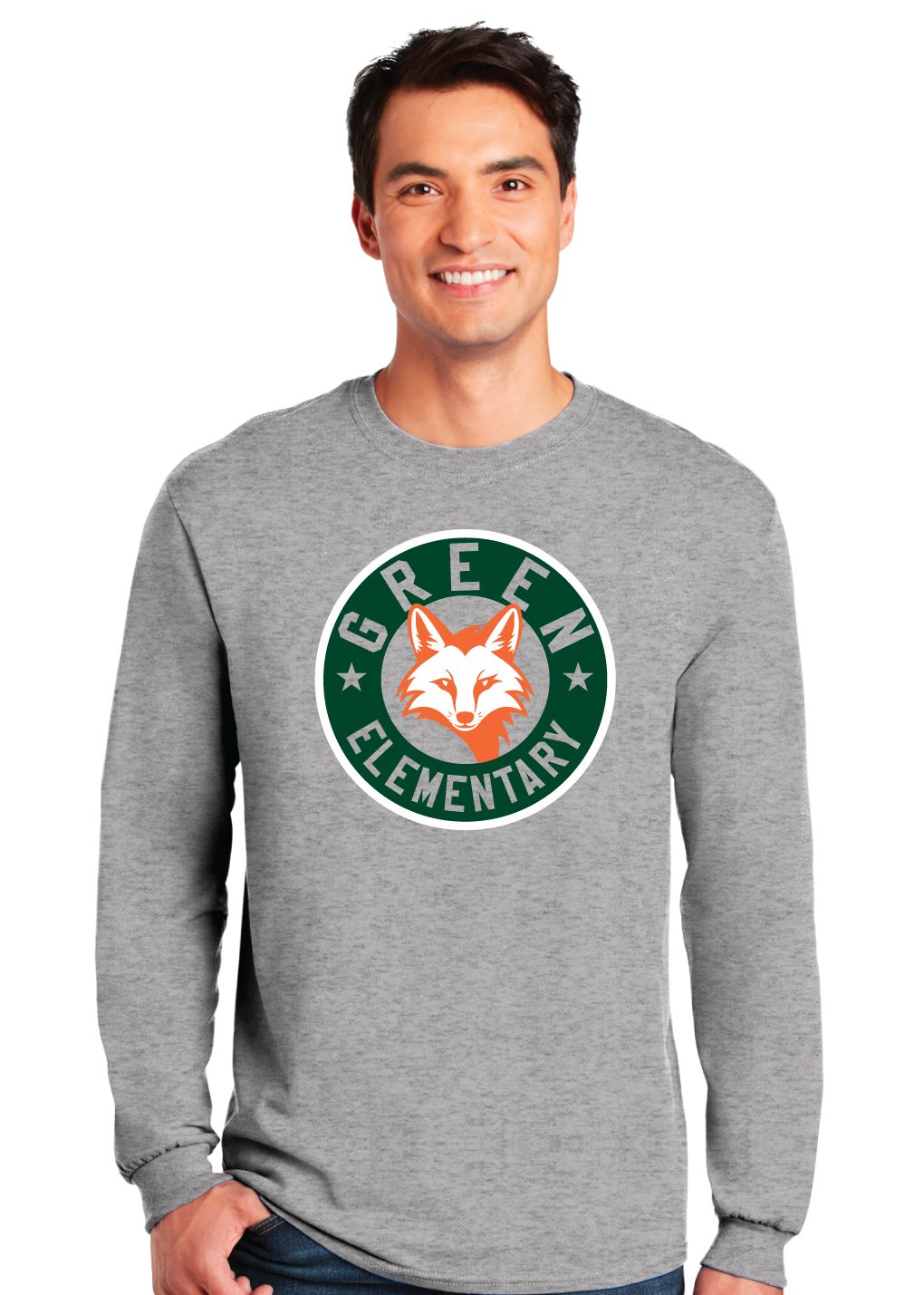 Green Explorers - Circle Fox - Long Sleeve