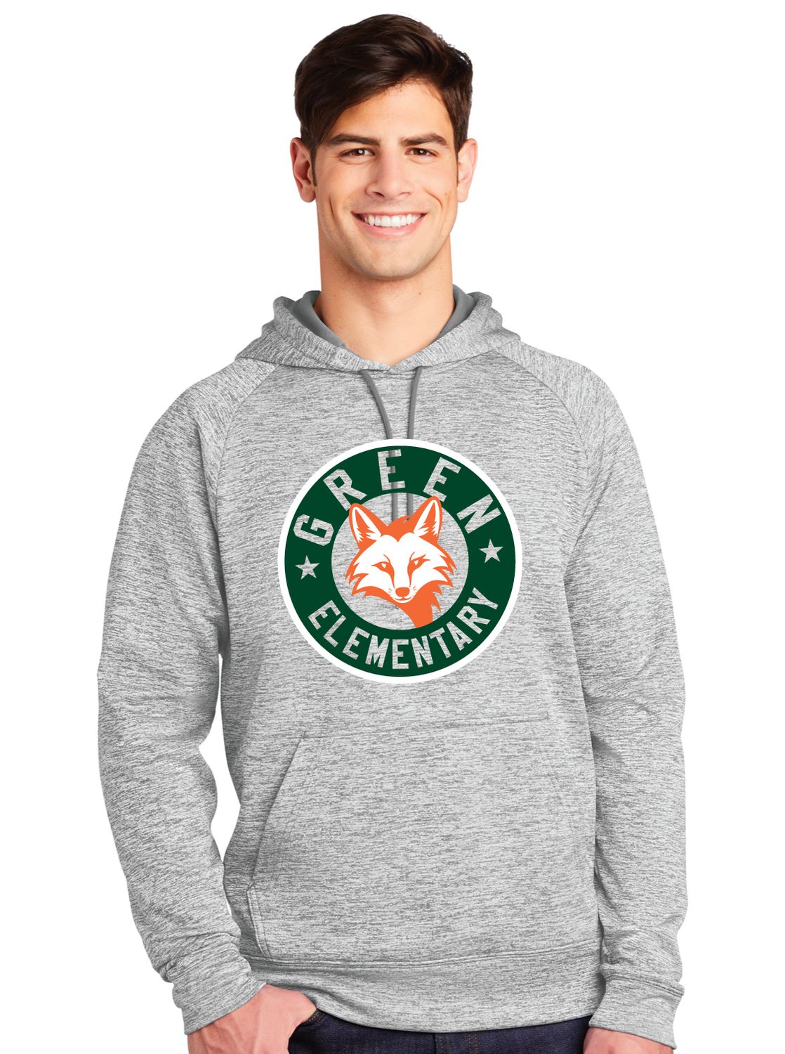 Green Explorers - Circle Fox - Electric Dri-Fit Hoodie
