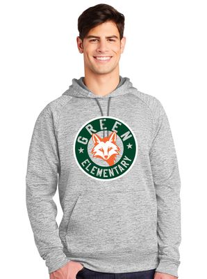 Green Explorers - Circle Fox - Electric Dri-Fit Hoodie