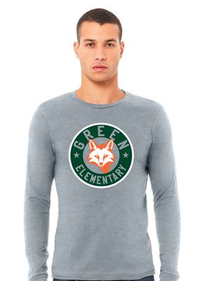 Green Explorers - Circle Fox - Bella+Canvas Long Sleeve
