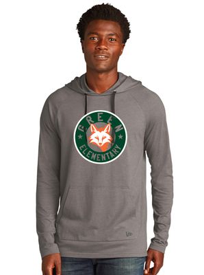 Green Explorers - Circle Fox - Tri-Blend Hoodie