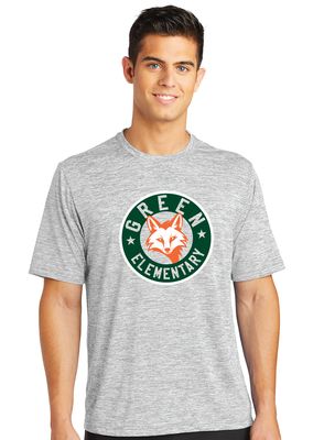 Green Explorers - Circle Fox - Electric Dri-Fit Short Sleev