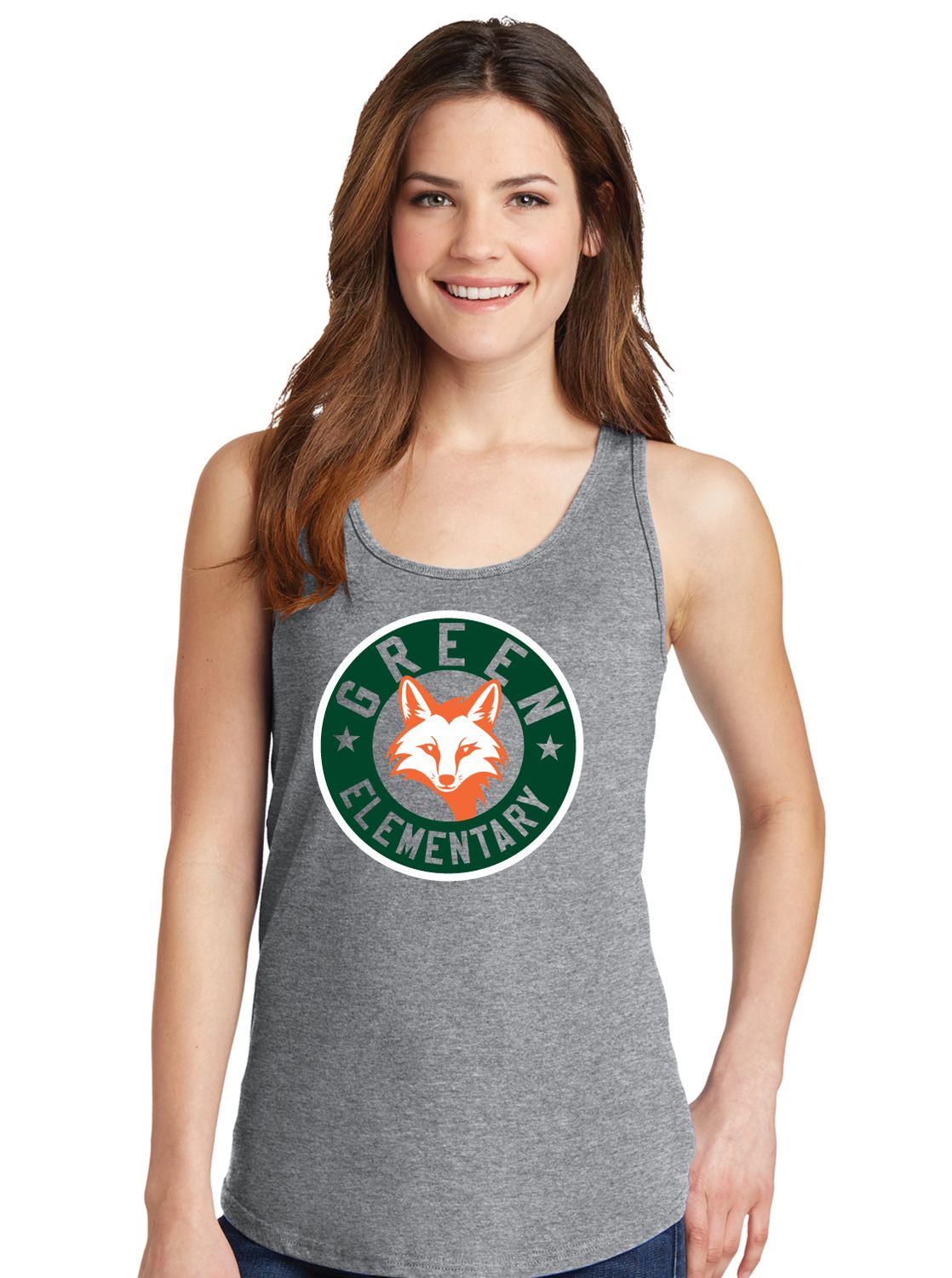 Green Explorers - Circle Fox - Cotton Tank