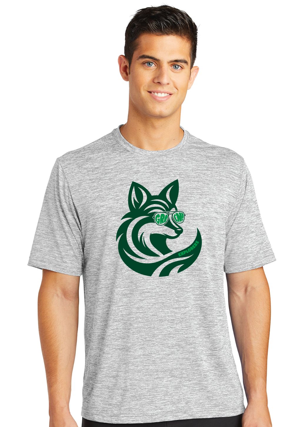 Green Explorers - Sunglasses Fox - Electric Dri-Fit Short Sleeve