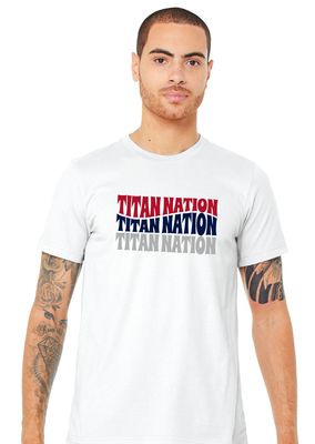 Centennial Football - Titan Nation - Bella+Canvas Short Sleeve