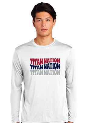 Centennial Football - Titan Nation - Dri-Fit Long Sleeve