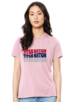 Centennial Football - Titan Nation - Bella+Canvas Ladies