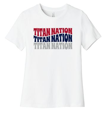 Centennial Football - Titan Nation - Bella+Canvas Ladies