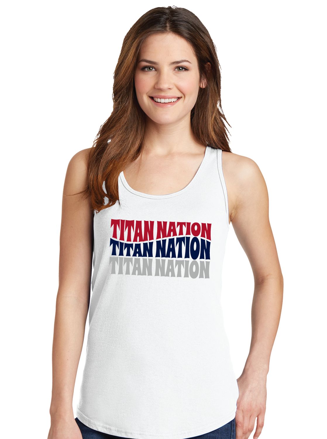 Centennial Football - Titan Nation - Cotton Tank