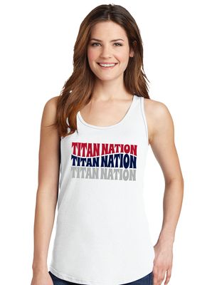 Centennial Football - Titan Nation - Cotton Tank