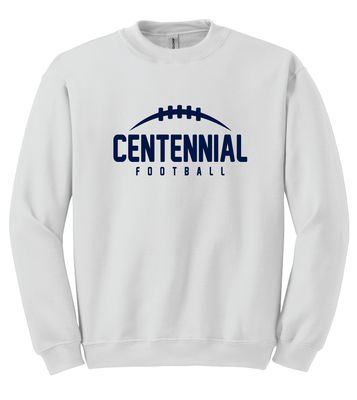Centennial Football - Laces - Crew Sweatshirt