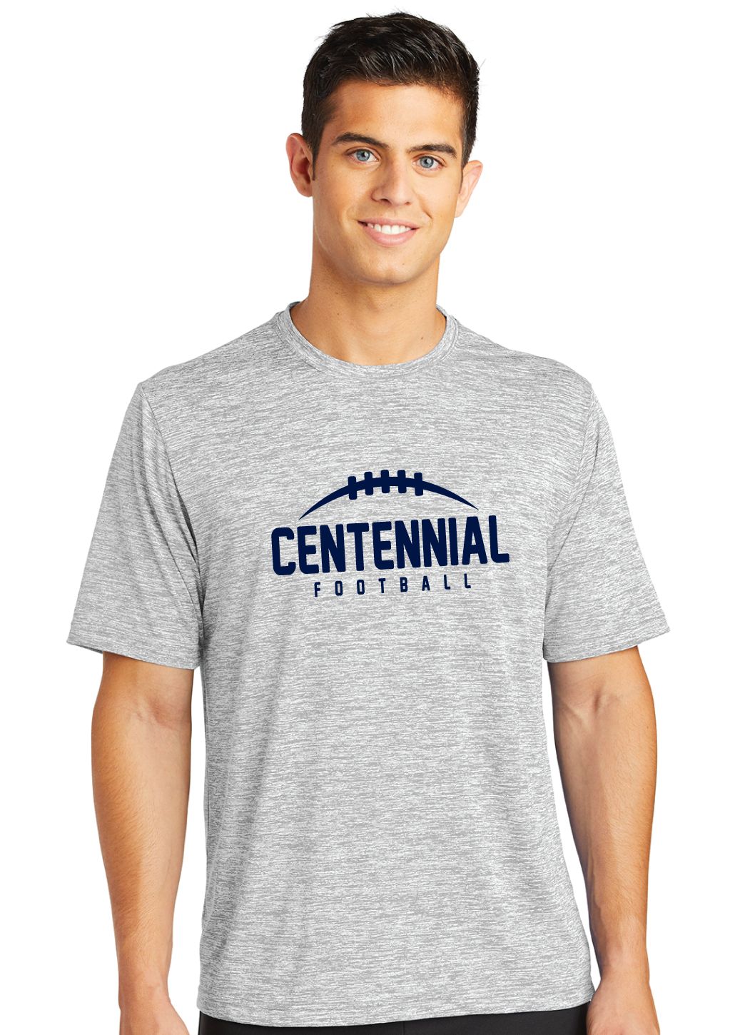 Centennial Football - Laces - Electric Dri-Fit Short Sleeve