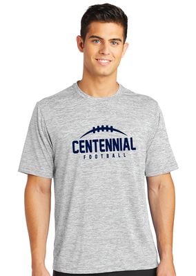 Centennial Football - Laces - Electric Dri-Fit Short Sleeve