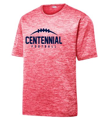 Centennial Football - Laces - Electric Dri-Fit Short Sleeve