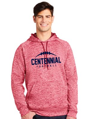 Centennial Football - Laces - Electric Dri-Fit Hoodie