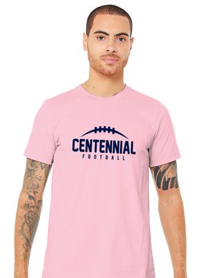 Centennial Football - Laces - Bella+Canvas Short Sleeve