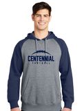 Centennial Football - Laces - Raglan Hoodie