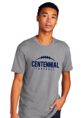 Centennial Football - Laces - Next Level Short Sleeve