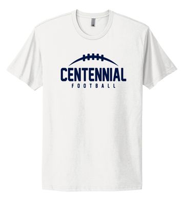 Centennial Football - Laces - Next Level Short Sleeve