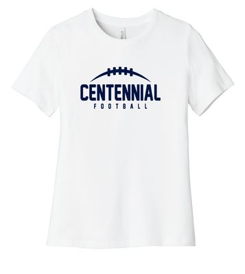 Centennial Football - Laces - Bella+Canvas Ladies